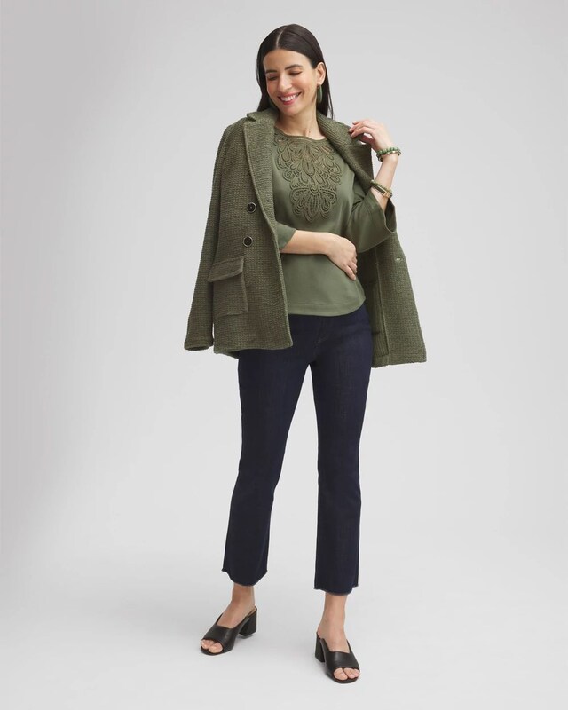 Lace Inset Top - image 2